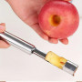 Dénoyauteur et Vide-Pommes Multifonction en Acier Inoxydable - Facile à Nettoyer pour Pommes, Poires et Fruits