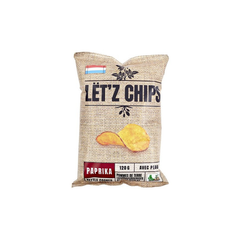 LET'Z chips au paprika 120g