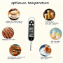 Thermomètre de Cuisson Numérique à lecture instantanée Outils Sonde Cuisine