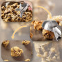 Cuillère à Glace avec Gâchette - Acier Inoxydable Robuste, Idéale pour Yogourt, Gelato et Desserts Glacés