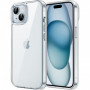 Coque Anti-Jaunissement iPhone 15 - 6,1 Pouces - Étui Antichoc, Housse Anti-Rayures, Dos Transparent