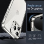 Coque Anti-Jaunissement iPhone 15 Pro - 6,1 Pouces - Étui Antichoc, Housse Anti-Rayures, Dos Transparent