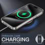 Coque Anti-Jaunissement iPhone 15 Pro - 6,1 Pouces - Étui Antichoc, Housse Anti-Rayures, Dos Transparent
