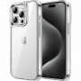 Coque Anti-Jaunissement iPhone 15 Pro Max - 6,7 Pouces - Étui Antichoc, Housse Anti-Rayures, Dos Transparent