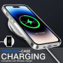 Coque Anti-Jaunissement iPhone 14 Pro - 6,1 Pouces - Étui Antichoc, Housse Anti-Rayures, Dos Transparent