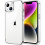 Coque Anti-Jaunissement iPhone 14 Plus - 6,7 Pouces - Étui Antichoc, Housse Anti-Rayures, Dos Transparent