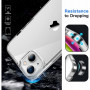 Coque Anti-Jaunissement iPhone 14 Plus - 6,7 Pouces - Étui Antichoc, Housse Anti-Rayures, Dos Transparent