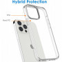Coque Anti-Jaunissement iPhone 13 Pro Max - 6,7 Pouces - Étui Antichoc, Housse Anti-Rayures, Dos Transparent