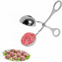 Pince à Boulettes de Viande Inox – Moule Antiadhésif, Poignées Antidérapantes, Idéale Rice Cake, Pâte à Biscuits & Glace