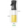 Vaporisateur d’huile 300 ml – Pulvérisateur pour huile d’olive, cuisine, barbecue, Air Fryer, distributeur d’huile alimentaire