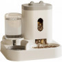 Distributeur automatique eau et croquettes pour chien et chat – Alimentation par gravité – Double capacité – Sans piles, Durable