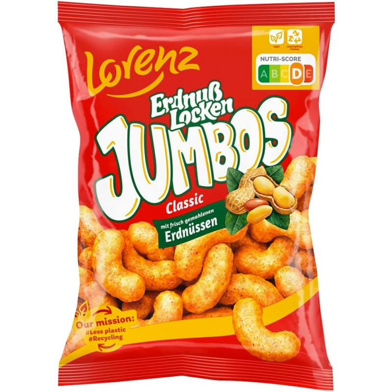 LORENZ Erdnusslocken Jumbos 150g