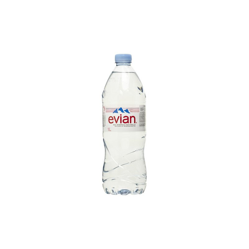 EVIAN eau plate 1L