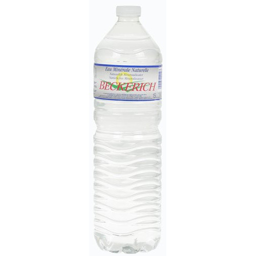BECKERICH eau minérale naturelle plate 1,5L