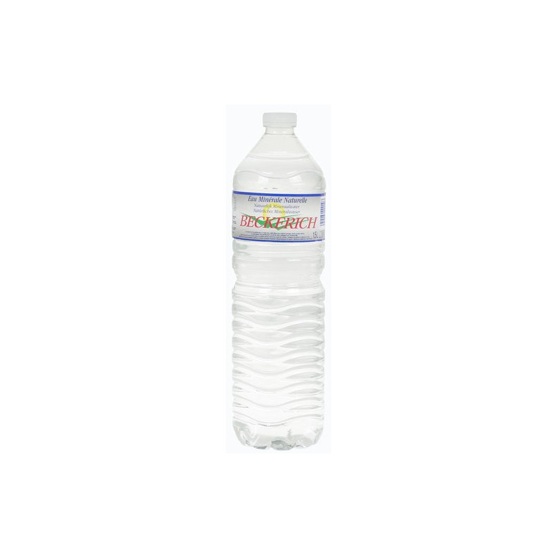 BECKERICH eau minérale naturelle plate 1,5L