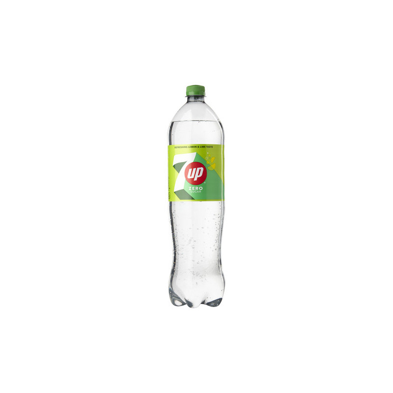 7UP Zero Sugar Lemon & Lime 1,5L