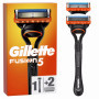 GILLETTE Rasoir Fusion 5, rasoir + 2 recharges