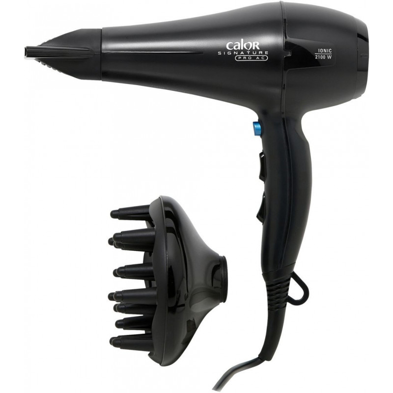 CALOR Signature Pro Ac Sèche-cheveux 2100W Noir