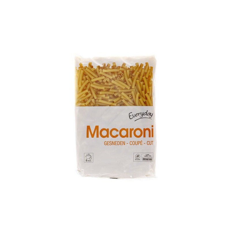 EVERYDAY macaroni coupé 500g