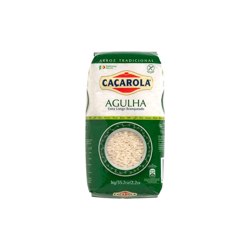CACAROLA Riz Aiguille Extra Longue Blanchie 1kg