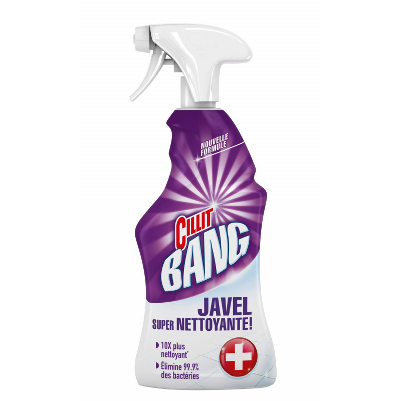 Cillit Bang Pistolet de 750 ml Nettoyant Surpuissant Javel