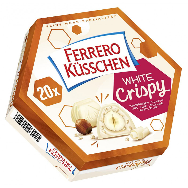 Ferrero Küsschen blancs Crispy 172g