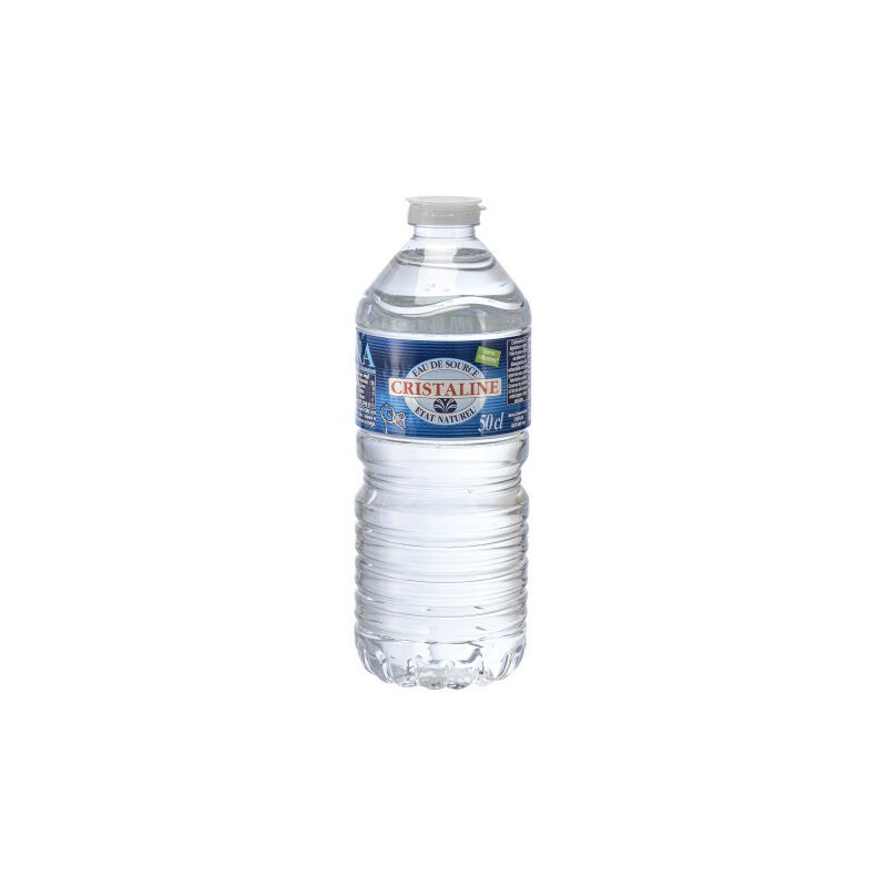 CRISTALINE Eau de source plate 50cl