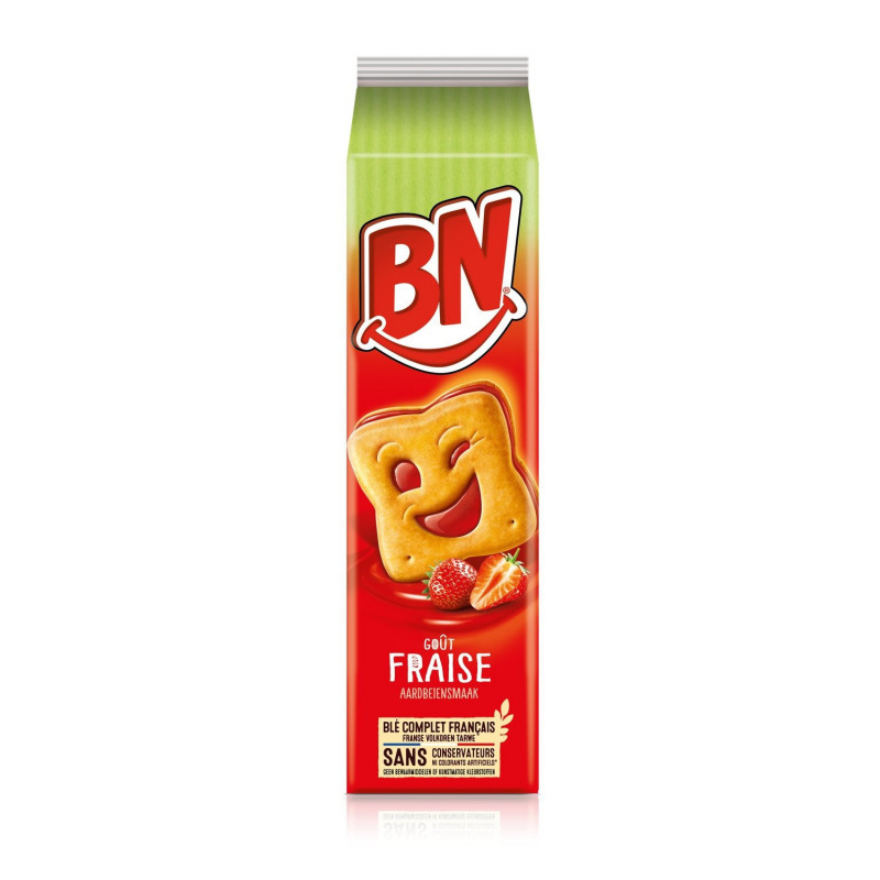 BN Biscuits goût fraise 285g