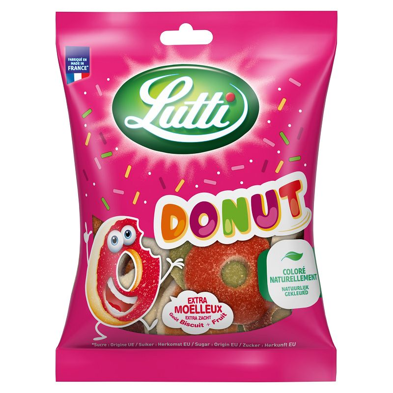 Lutti bonbons Donut 100g