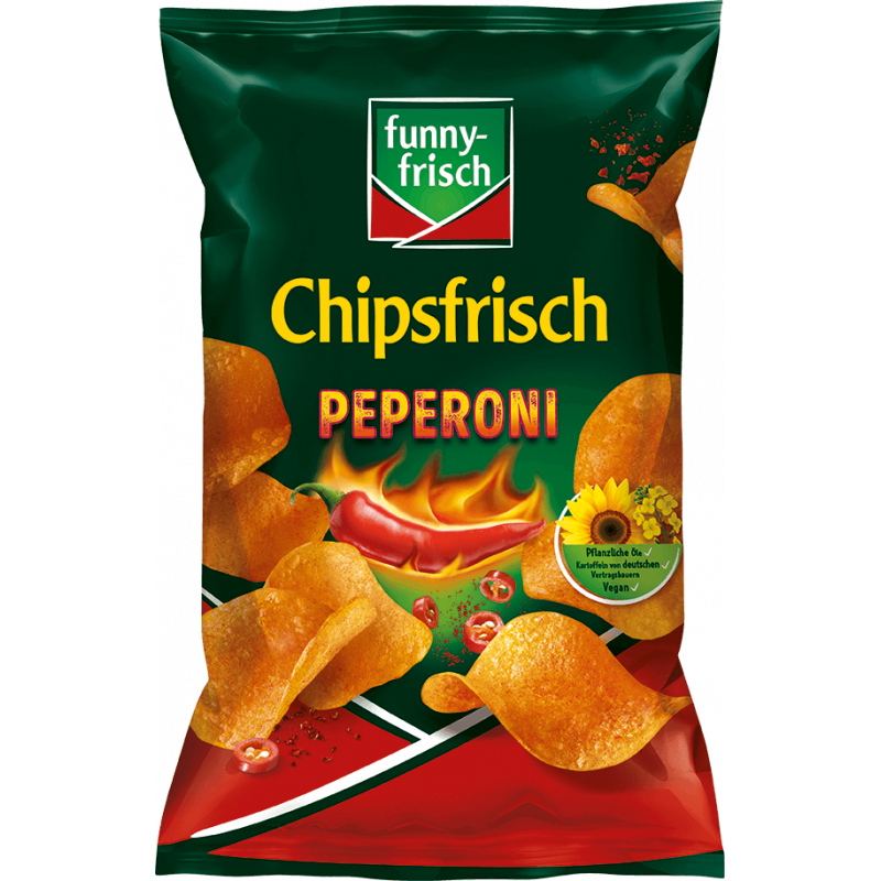 Funny-Frisch Chipsfrisch Peperoni 150g