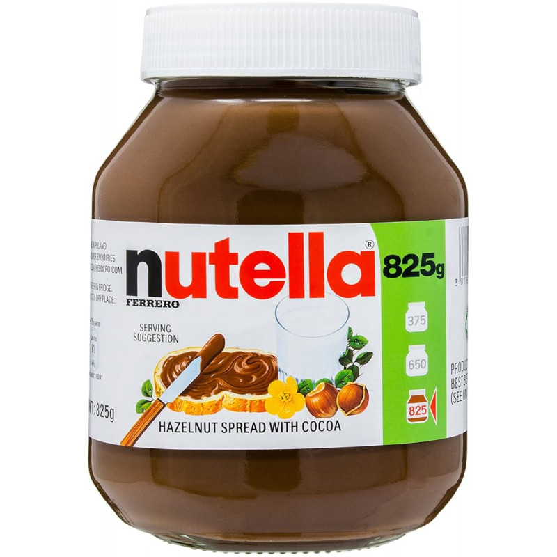 Nutella Pâte à Tartiner aux Noisettes et Cacao 825g