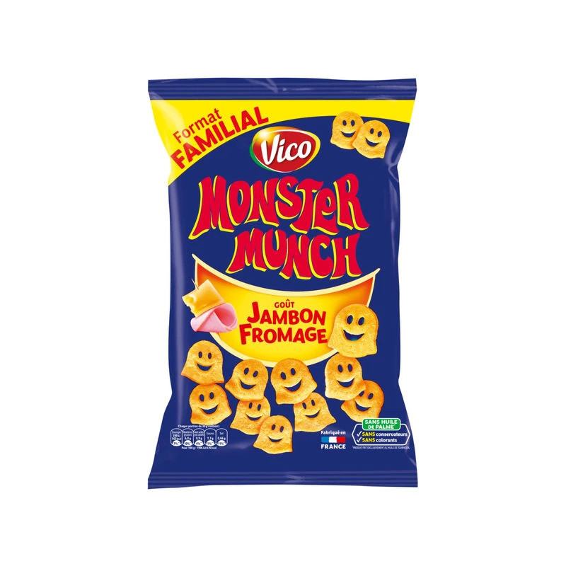 Monster Munch Chips Jambon Fromage 135g