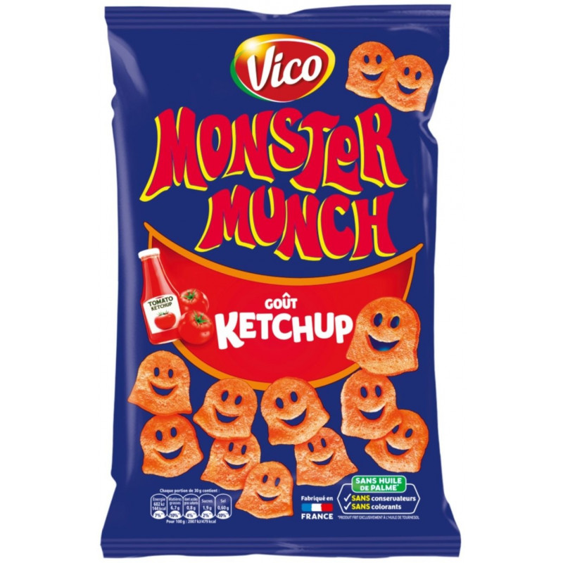 Monster Munch Chips Ketchup 85g