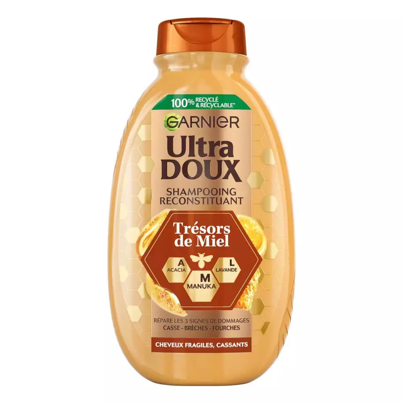 GARNIER Shampooing Trésors de Miel ultra doux 300ml