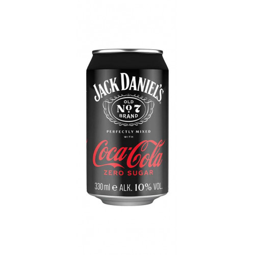 Jack Daniel's Coca Cola zero sugar 33cl