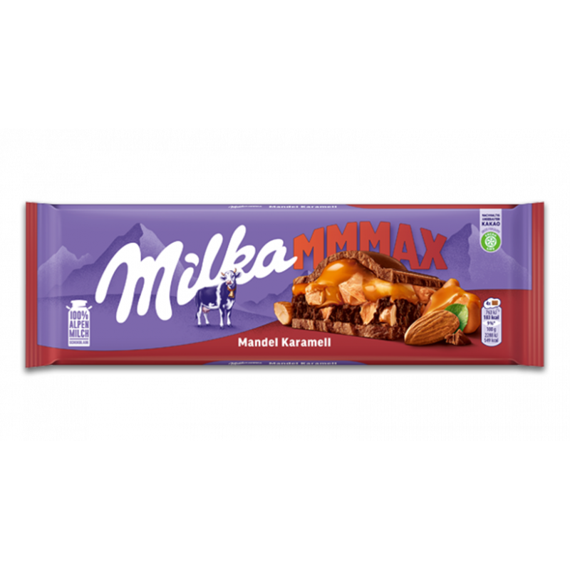 Milka Mmmax Mandel Karamell 300g