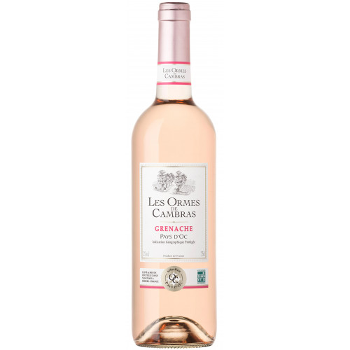 Les Ormes de Cambras vin rosé Grenache A.O.P 2024