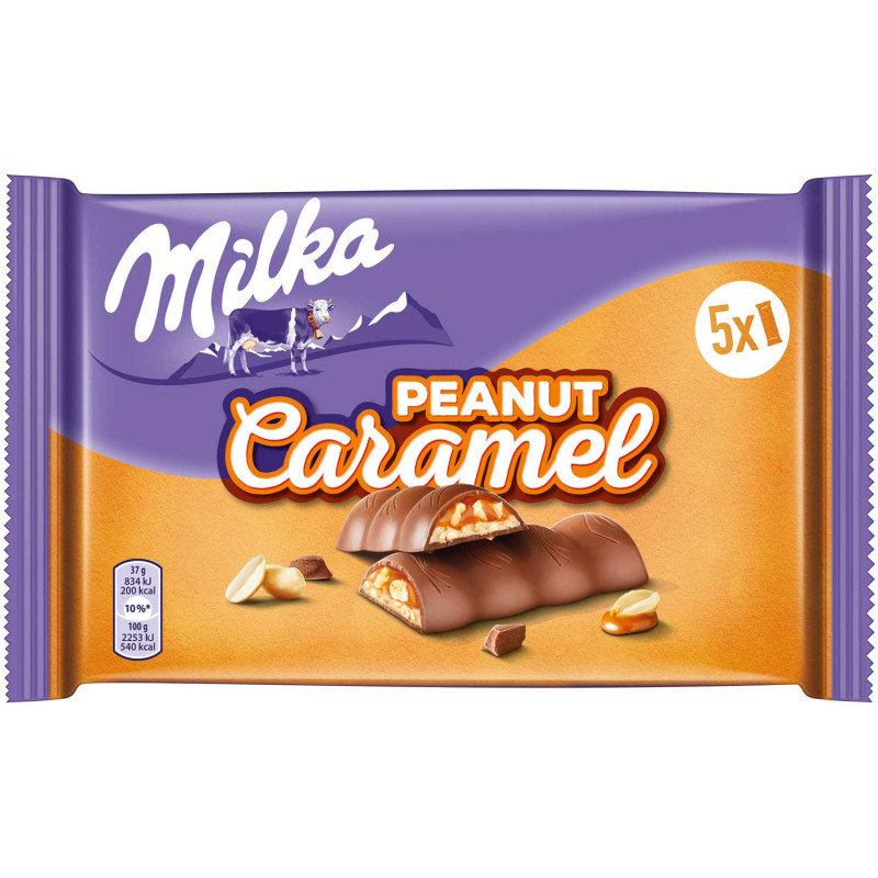 MILKA Peanut Caramel 5x37g