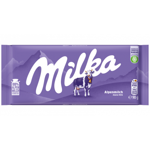 MILKA Chocolat au lait Alpes 90g