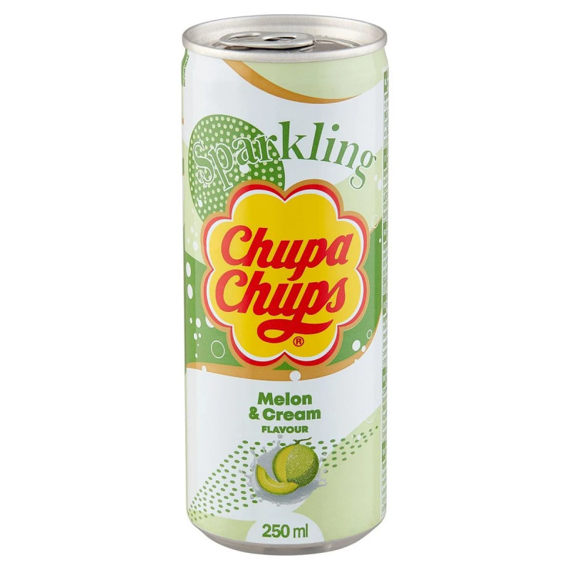 Chupa Chups Melon & Cream flavour 250ml