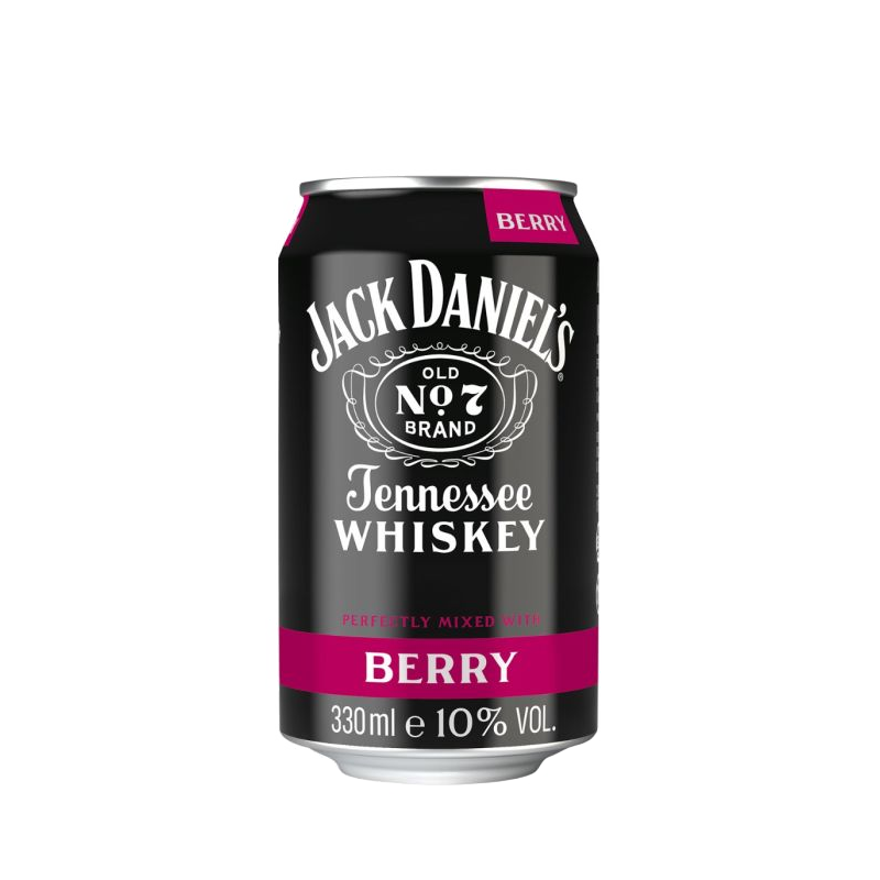 Jack Daniel's 10% vol Berry 33cl