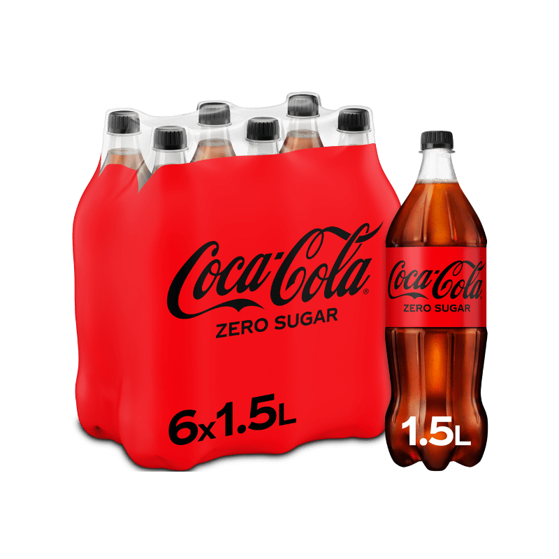 COCA-COLA Zero Sugar 6x1,5L