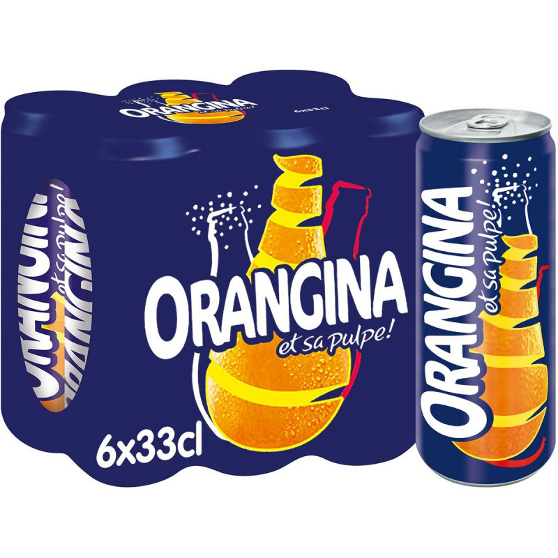 ORANGINA Limonade 6x33cl