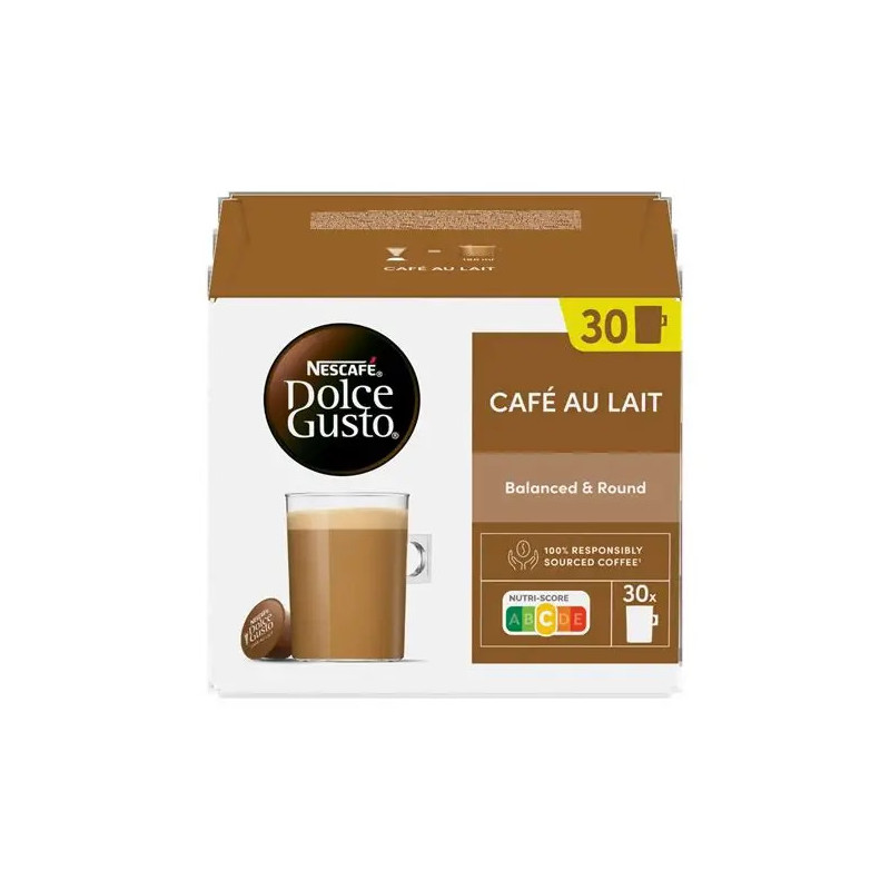 NESCAFÉ DOLCE GUSTO Café Lait 30 Capsules
