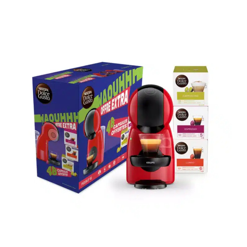 KRUPS Cafetière à dosette Piccolo XS Dolce Gusto YY5131FD