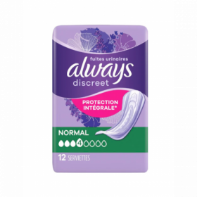 ALWAYS Discreet Protection Integrale Normal 12 serviettes