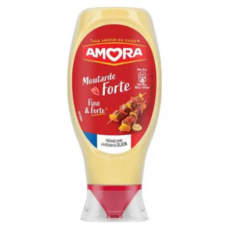 AMORA Moutarde Fine & Forte 460g