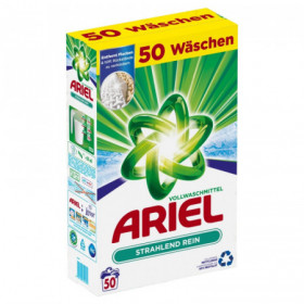ARIEL Lessive Poudre Original 3kg - 50 Lavages, Propreté Impeccable et Fraîcheur Durable