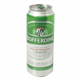 BOFFERDING pils 4,8 % vol canette 50cl