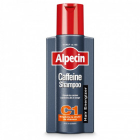 Alpecin C1 Shampooing Caféine 250ml - Réduit la chute des cheveux et stimule la croissance naturelle pour hommes
